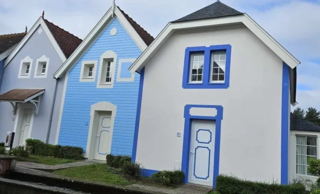 Double réalisation de façades extérieures à Quend , Fort-Mahon-Plage, Elite Peinture